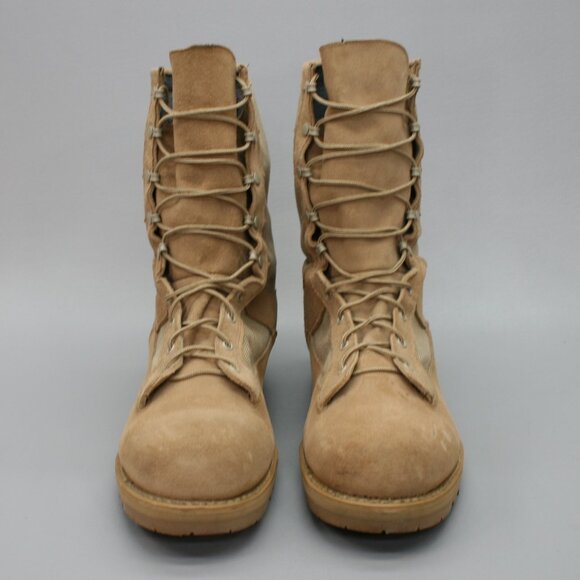 Addison Men's 15.5 W Wide Temperate Weather Desert Tan GoreTex US Combat Boots - Picture 5 of 12